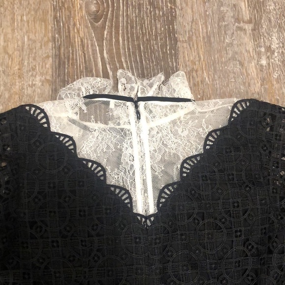 NWT Sandro Paris Cristina Guipure Lace Dress 38 - Picture 10 of 10